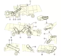 Элементы привода комбайна CLAAS Europa