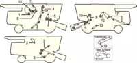 Элементы привода комбайна John Deere 9400