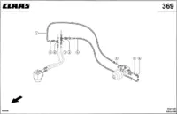 Гидропроводы, claas autopilot. Гидравлические линии. Гидравлика. Запчасти для комбайнов mega 370-360 № машины 84600011 - 84699999