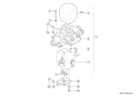 Гидравлика auto contour, клапаны. Система autocontour. Копирование рельефа почвы. Запчасти для комбайнов tucano 320 № машины l0200011 - l0299999. Схема 1