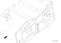 Интенсивный соломотряс. Отделение зерна. Запчасти для комбайнов tucano 320 № машины l0200011 - l0299999. Схема 2