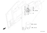 Распределитель. Централизованная смазка. Запчасти для комбайнов tucano 320 № машины l0200011 - l0299999. Схема 3