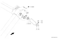 Antrieb uberkehrelevatorkopf. Привод молотильного аппарата. Приводы. Запчасти для комбайнов tucano 430-420 № машины c2200011 - c2299999