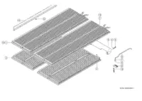 Решета. Решета / решетный стан. Очистка. Запчасти для комбайнов tucano 430-420 № машины c2200011 - c2299999