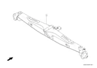 Lenkachse komplett. Запчасти для комбайнов tucano 450-440 № машины c3200011 - c3299999. Схема 1