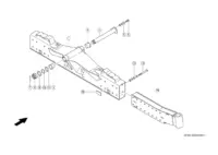 Управляемый мост. Запчасти для комбайнов tucano 450-440 № машины c3200011 - c3299999. Схема 1
