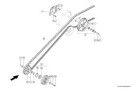 Привод соломоизмельчителя. Запчасти для комбайнов tucano 450-440 № машины c3200011 - c3299999