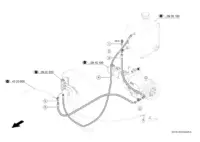 Гидравлическая линия низкого давления. Запчасти для комбайнов tucano 450-440 № машины c3200011 - c3299999