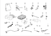 Сидение водителя. Запчасти для комбайнов tucano 450-440 № машины c3200011 - c3299999. Схема 2