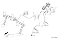 Гидравлические линии цилиндра приставки. Запчасти для комбайнов tucano 450-440 № машины c3200011 - c3299999 — изображение 2