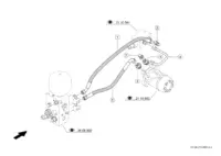 Гидравлические линии реверсирования. Запчасти для комбайнов tucano 450-440 № машины c3200011 - c3299999 — изображение 2