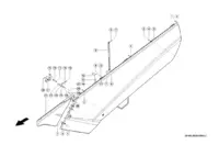 Боковые заслонки. Запчасти для комбайнов tucano 450-440 № машины c3200011 - c3299999