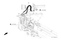 Гидравлика мотовила линии. Запчасти для жатки c490-c370 lexion / tucano № машины 52700011 - 52799999