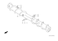 Шнек жатки. Запчасти для жатки c490-c370 lexion / tucano № машины 52700011 - 52799999. Схема 1