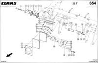 Подрессоривание для: mts. Запчасти для комбайнов lexion 560-540 № машины 58400011 - 58499999