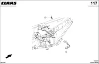 Освещение управляемых колес прав.. Запчасти для комбайнов lexion 560-540 № машины 58400011 - 58499999