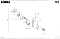 3/2 - Распределитель. Запчасти для комбайнов lexion 560-540 № машины 58400011 58499999