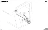 Кабель, холодильник. Запчасти для комбайнов lexion 560-540 № машины 58400011 - 58499999