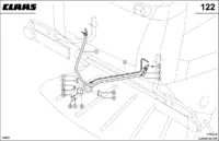 Габаритные огни. Запчасти для комбайнов lexion 560-540 № машины 58400011 - 58499999