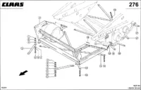 Корпус вентилятора для mts. Запчасти комбайнов lexion 560-540 № машины 58400011 - 58499999