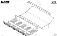 Защита вентилятора. Запчасти для комбайнов lexion 560-540 № машины 58400011 - 58499999