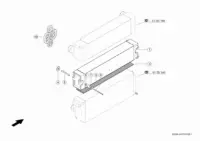Масляный радиатор. Запчасти для комбайнов tucano 580-570 № машины c3800011 - c3899999. Схема 1