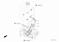 Гидравлическая линия. Запчасти для комбайнов tucano 580-570 № машины c3800011 - c3899999