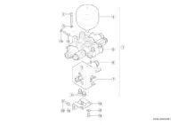 Гидравлика auto contour, клапаны. Запчасти для комбайнов tucano 580-570 № машины c3800011 - c3899999. Схема 1