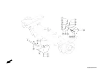 Защитная дуга. Запчасти для комбайнов tucano 580-570 № машины c3800011 - c3899999