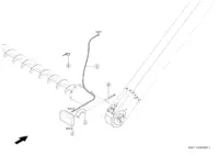 Освещение положения колес. Запчасти для комбайнов tucano 580-570 № машины l0700011 - l0799999