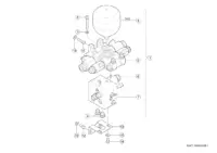 Гидравлика auto contour, клапаны. Запчасти для комбайнов tucano 580-570 № машины l0700011 - l0799999. Схема 1