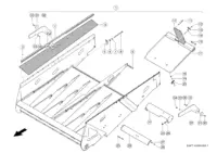 Решетный стан. Запчасти для комбайнов tucano 580-570 № машины l0700011 - l0799999