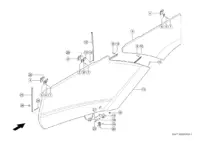 Боковые заслонки. Запчасти для комбайнов tucano 580-570 № машины l0700011 - l0799999