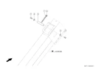 Spannvorrichtung uberkehrelevator. Запчасти для комбайнов tucano 580-570 № машины l1700011 - l1799999