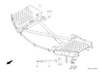 Платформа. Запчасти для комбайнов tucano 450-440 № машины l3500011 - l3599999