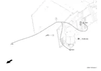 Кабельный комплект централизованной смазки. Запчасти для комбайнов tucano 450-440 № машины l3500011 - l3599999