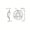 Формован. Фланцевый корпус John Deere H171037