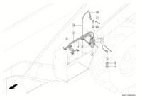 Батарея с принадлежностями. Электропитание. Электрика / электроника. Запчасти для комбайнов tucano 320 № машины l0200011 - l0299999 — изображение 4