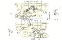 Элементы привода комбайна CLAAS Lexion 480 II MTS