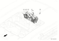 Вентилятор. Отопление кабины. Кабина. Запчасти для комбайнов tucano 320 № машины l0200011 - l0299999