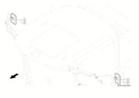 Зеркало. Запчасти для комбайнов tucano 450-440 № машины c3200011 - c3299999. Схема 2