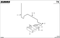 Электрика, quantimeter - датчик наклона. Запчасти для комбайнов lexion 560-540 № машины 58400011 58499999 — изображение 2