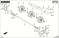 Вентилятор. Запчасти для комбайнов lexion 560-540 № машины 58400011 - 58499999. Схема 2