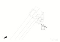 Spannvorrichtung uberkehrelevatorkopf. Запчасти для комбайнов tucano 580-570 № машины c3800011 - c3899999