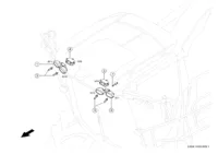 Рабочая фара. Запчасти для комбайнов tucano 580-570 № машины c3800011 - c3899999. Схема 1 — изображение 2