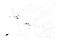 Рабочая фара. Запчасти для комбайнов tucano 580-570 № машины c3800011 - c3899999. Схема 2