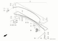 Наружная облицовка крыши. Запчасти для комбайнов tucano 580-570 № машины c3800011 - c3899999 — изображение 4