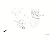 Защитная дуга. Запчасти для комбайнов tucano 580-570 № машины c3800011 - c3899999