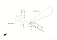 Натяжное устройство решетного стана. Запчасти для комбайнов tucano 580-570 № машины l0700011 - l0799999 — изображение 4