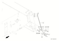 Сенсор системы auto contour. Запчасти для комбайнов tucano 580-570 № машины l0700011 - l0799999